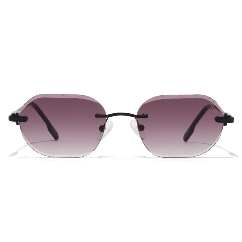 Blackout Unisex JABRI Sunglasses - Lens Size: 53 mm - Black - Image 1